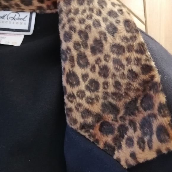 CARROLL REED BLACK JACKET SIZE 12 - Picture 2 of 5